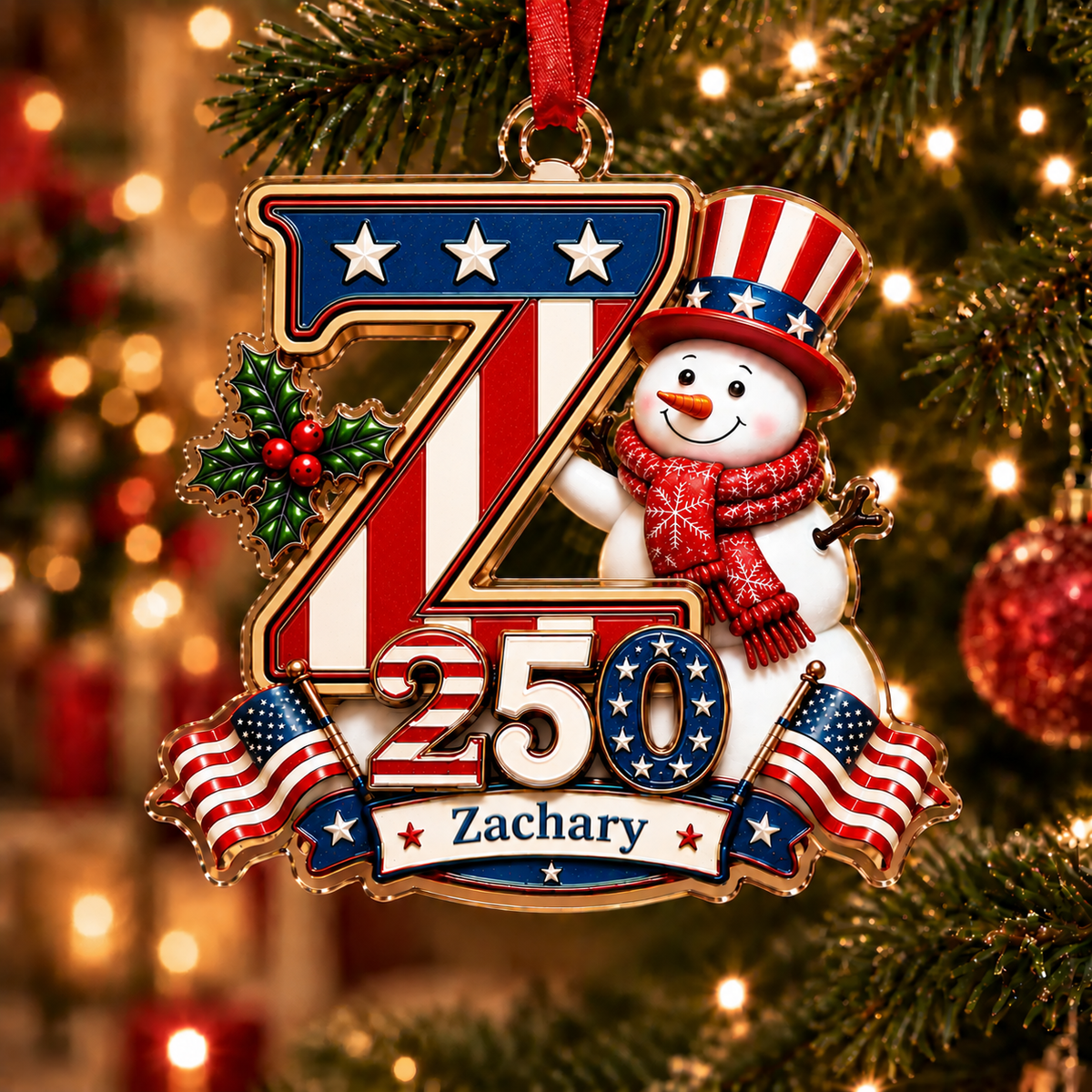 πΊπΈ A Personalized Christmas Keepsake Made Just for You π