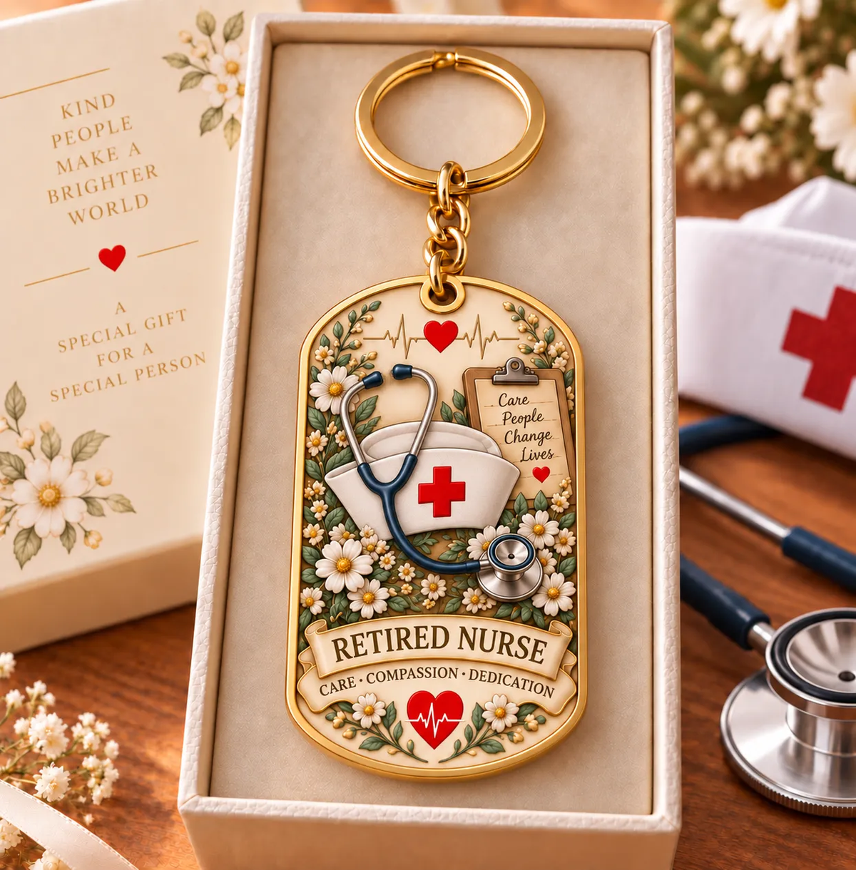 👩⚕️ Retired Nurse Keychain