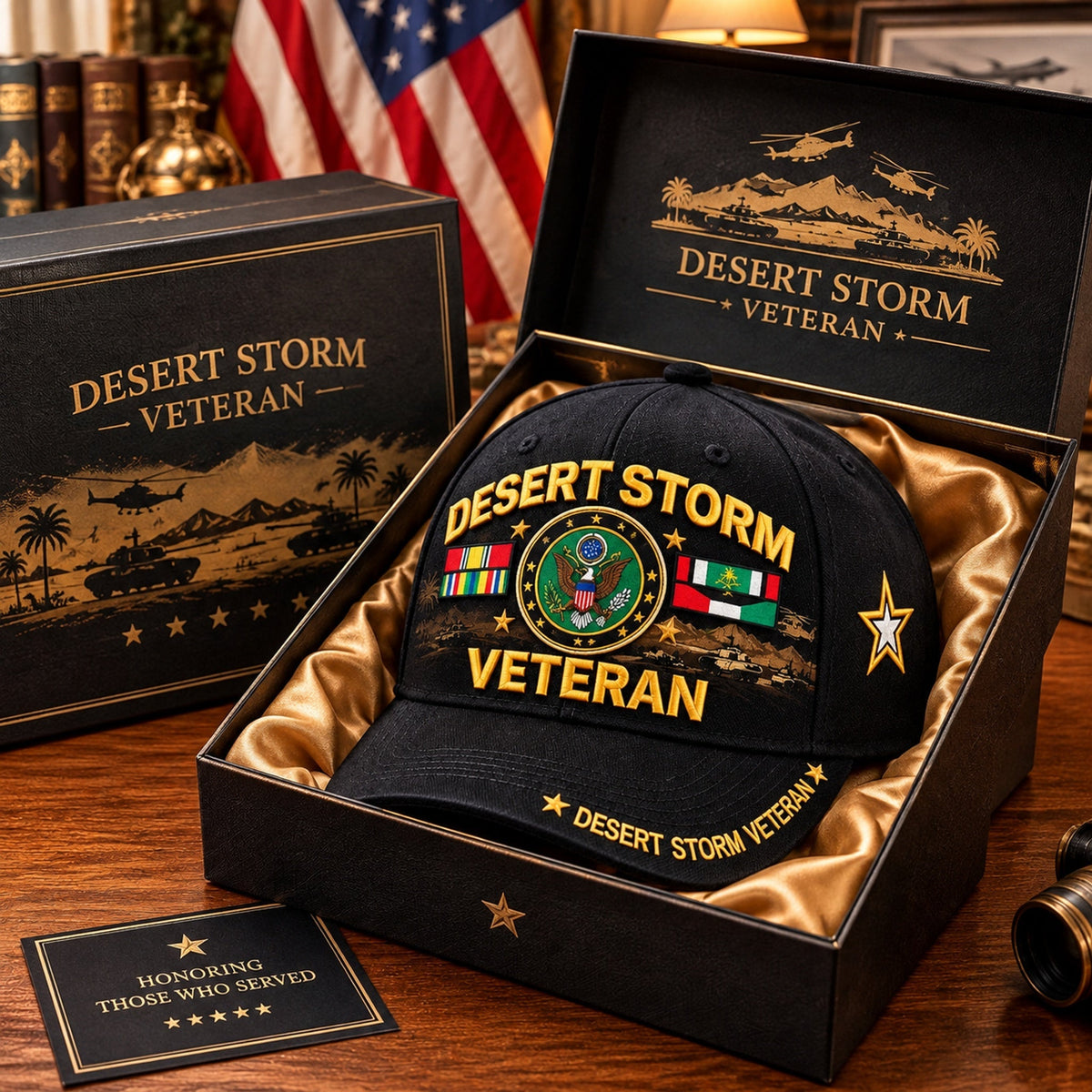 ποΈ Desert Storm Veteran Cap β Your Service. Your Pride. (1991β2026 - 35TH ANNIVERSARY)