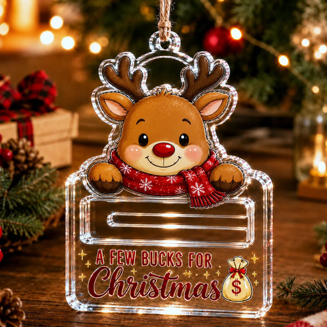 🔥Hot Sale🔥 - Crystal Acrylic Money Holder Ornament