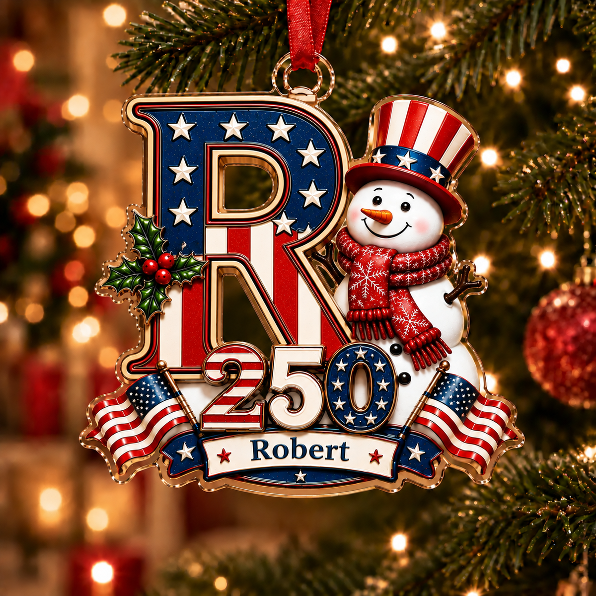 🇺🇸 A Personalized Christmas Keepsake Made Just for You 🎄