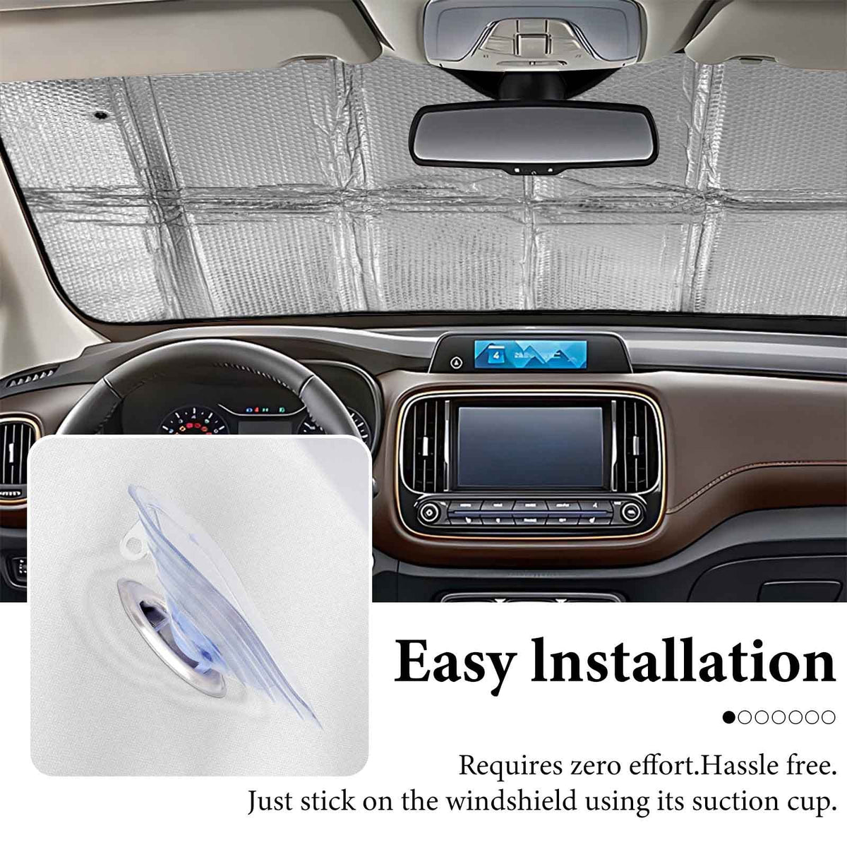 Jesus & Lamb Christmas Windshield Sunshade – Jesus Is the Reason for the Season