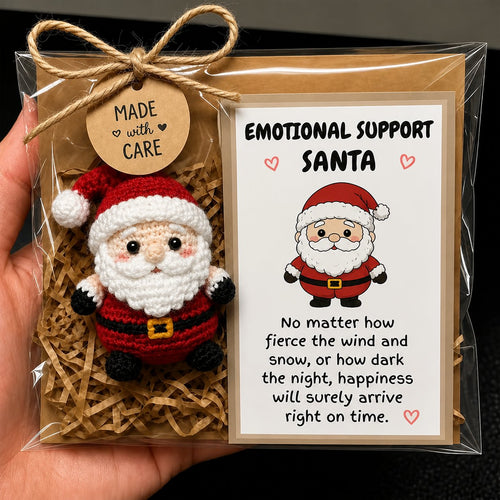 🎅✨ Original Emotional Support Santa — A Little Reminder That Joy Always Arrives