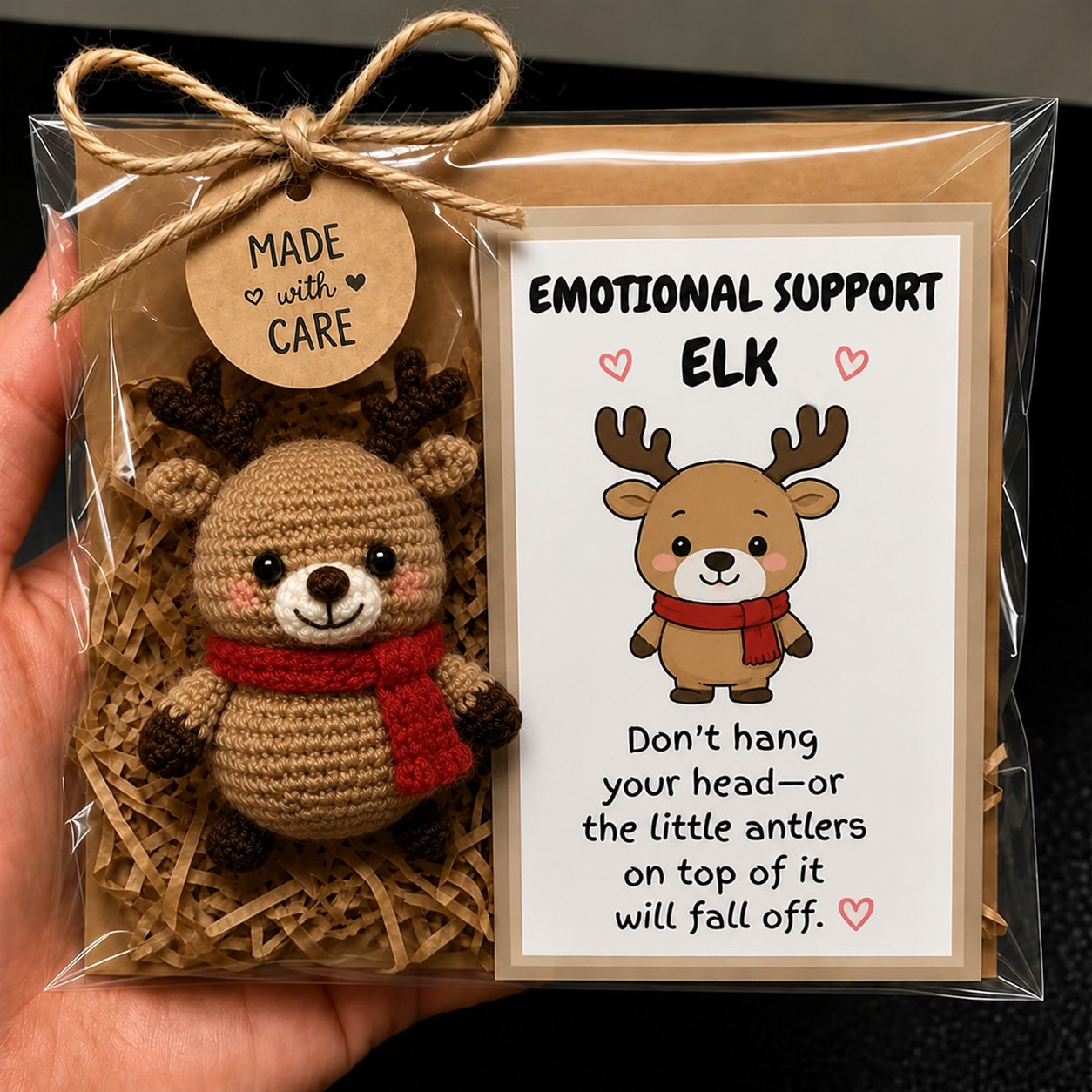 🎅✨ Original Emotional Support Santa — A Little Reminder That Joy Always Arrives