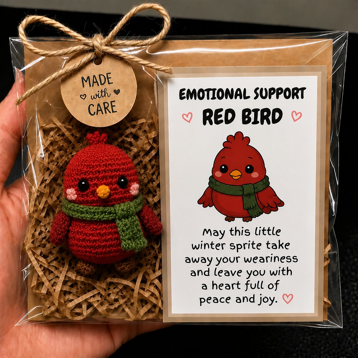 🎅✨ Original Emotional Support Santa — A Little Reminder That Joy Always Arrives