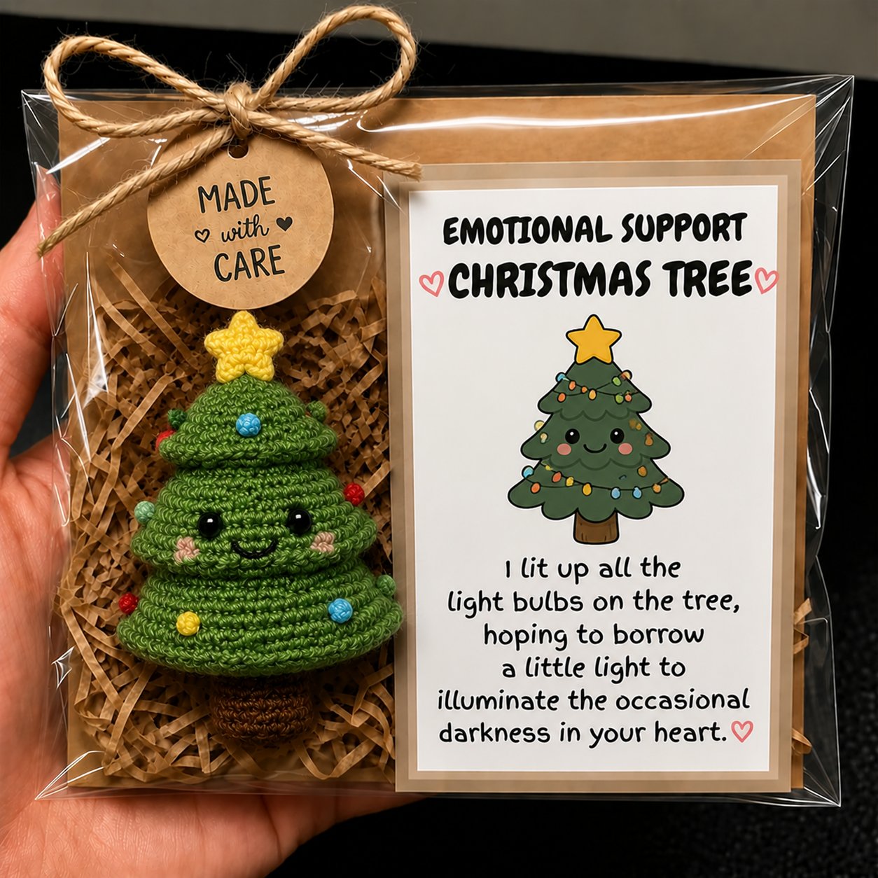 🎅✨ Original Emotional Support Santa — A Little Reminder That Joy Always Arrives