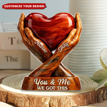 Together Forever -Personalized Custom Couple Acrylic Plaque