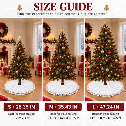 Personalized Tree Skirt - Christmas Gift For Family - Cozy Christmas, Family Style