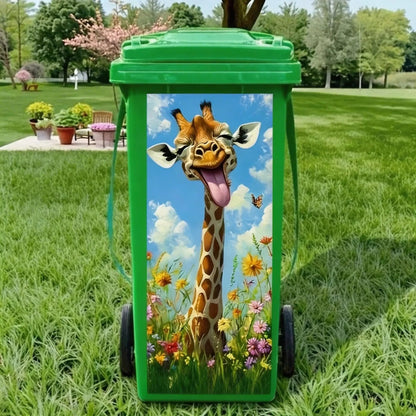 🔥Hot Sale🔥 - ✨Creative Trash Can Sticker with Colourful Cartoon