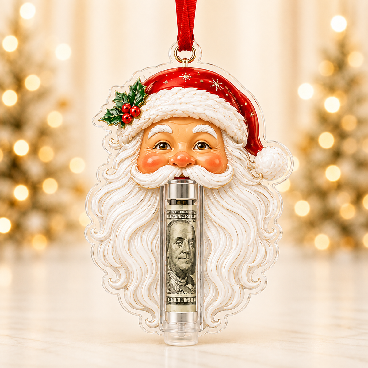 🎁💵 Christmas Cash Holder Ornament — Turn Cash Into a Christmas Surprise