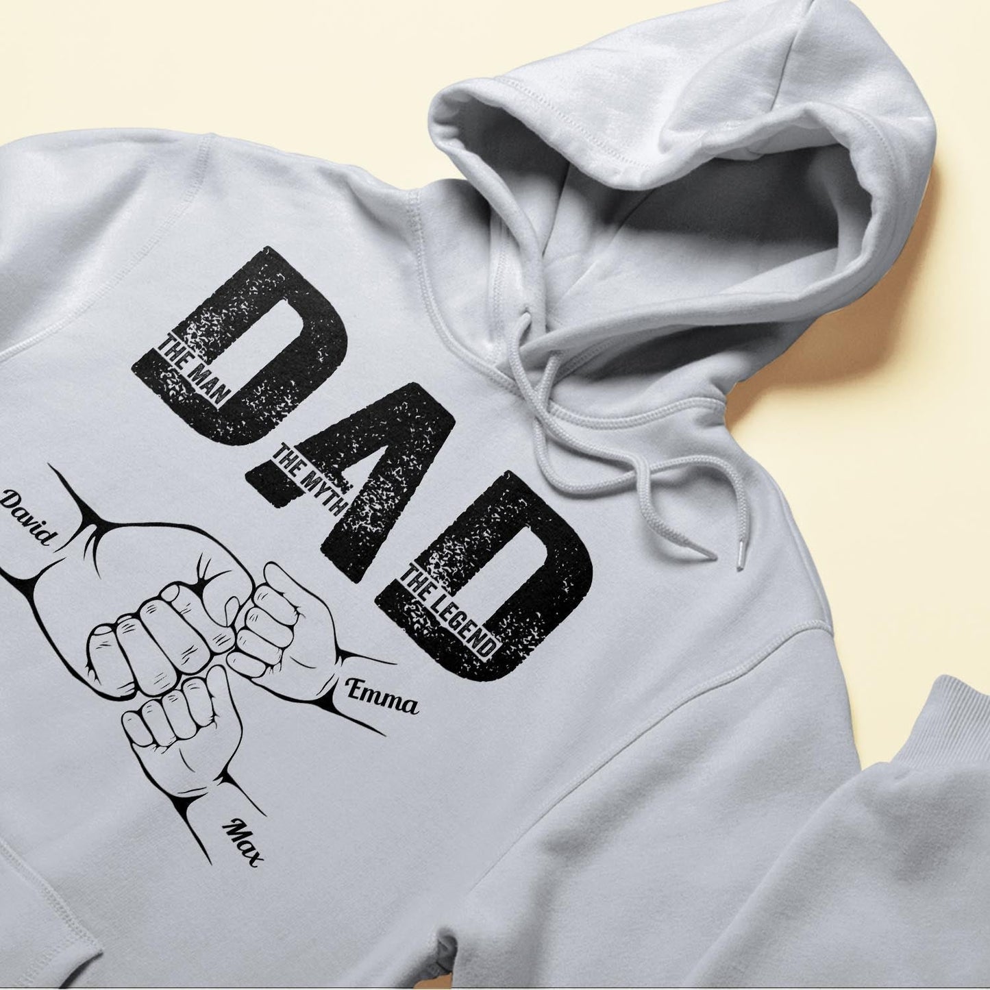 Father's Day Gifts, Dad The Man The Myth The Legend - Personalized Shirt Father's Day
