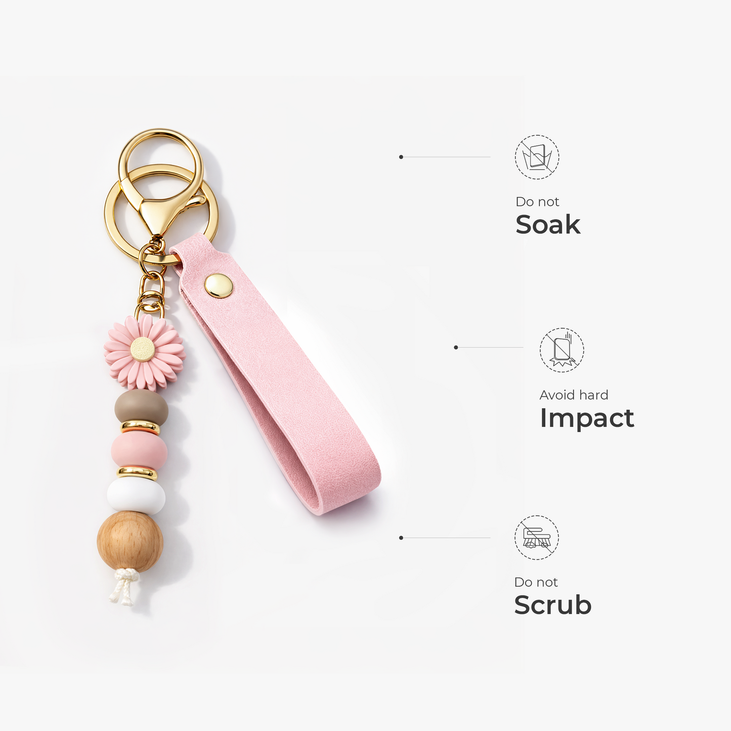 Printed Memorial Keychain with Picture - Personalized Memorial Gifts