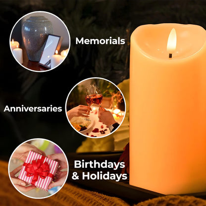 To My Granddaughter Crown And Flowers Quote - Personalized Custom LED Candle