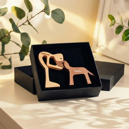 Personalized Custom Wooden Pet Carvings - Gift For Pet Lovers