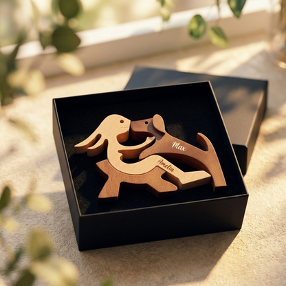 Personalized Custom Wooden Pet Carvings - Gift For Pet Lovers