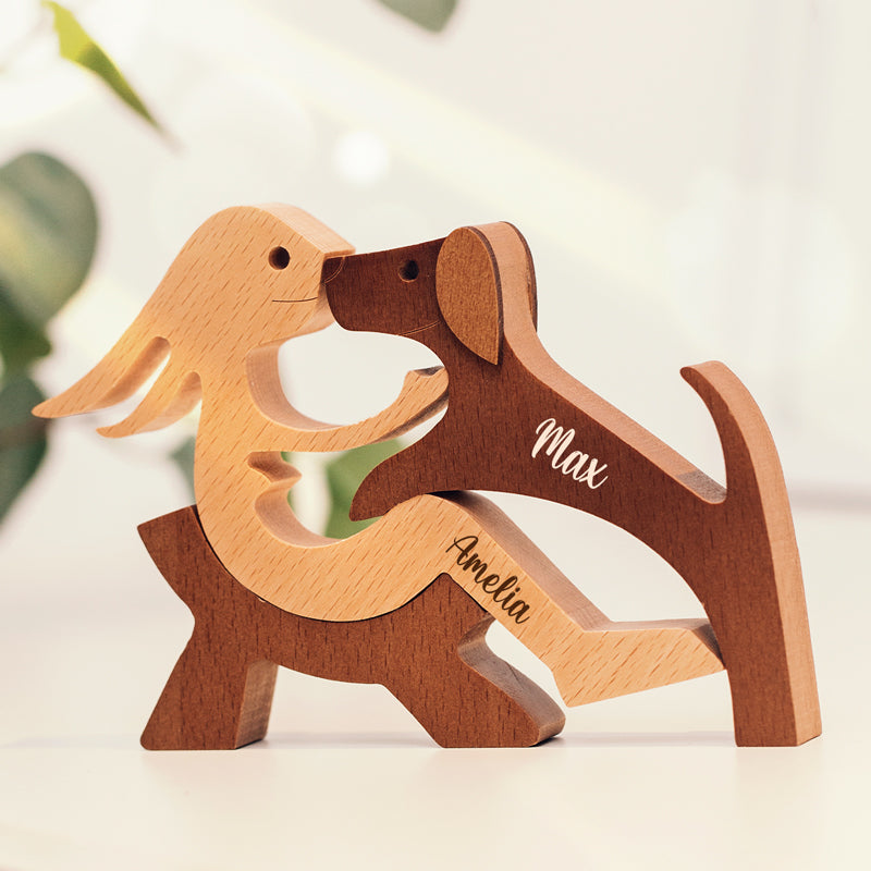 Personalized Custom Wooden Pet Carvings - Gift For Pet Lovers