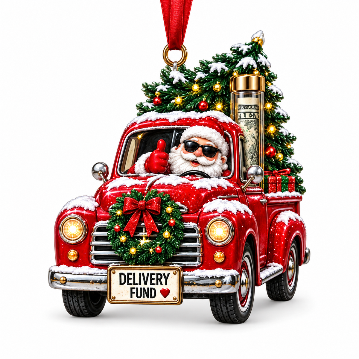 🎁 Surprise Red Envelope Christmas Tree Ornament | Turn Cash Gifts Into Magical Christmas Memories