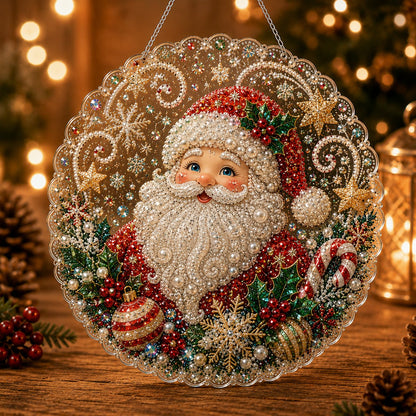 🎄Christmas in July DIY Diamond Art Hanging Ornament – Handmade Sparkling Christmas Keepsake