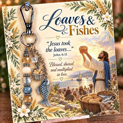 🔥Hot Sale🔥 - ✝️ Carry Your Faith With You - Christian Scripture & Prayer Keepsake Keychain
