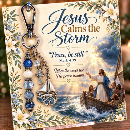🔥Hot Sale🔥 - ✝️ Carry Your Faith With You - Christian Scripture & Prayer Keepsake Keychain