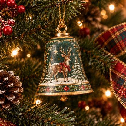 🔔Vintage Bell Ornament Collection – Festive Holiday Tree Keepsakes
