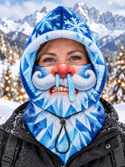 Funny Christmas Animal Balaclava Hood – Warm Winter Face Cover Ski Mask