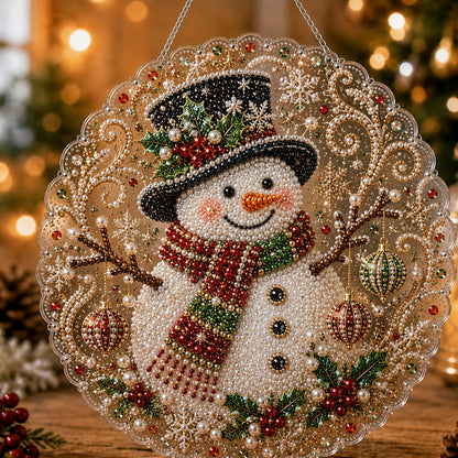 🎄Christmas in July DIY Diamond Art Hanging Ornament – Handmade Sparkling Christmas Keepsake