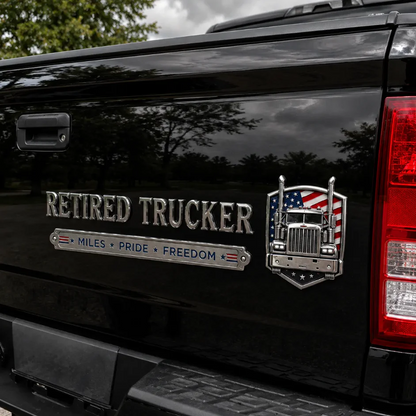 49% OFF🔥 Patriotic Service Car Emblem - 3D Metal Badge Decal For Veterans, First Responders,Truck Driver & Retired Heroes