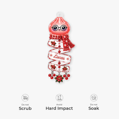 Dumpling Acrylic Ornament - Personalized Christmas Ornaments